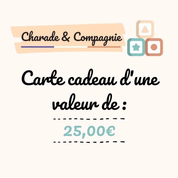 Carte cadeau  Charade & Compagnie