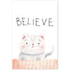 Affiches animaux | Chat "believe"