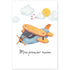 affiche mon premier avion chambre bebe Print Material Gelato 40x60 cm / 16x24″ - Vertical 