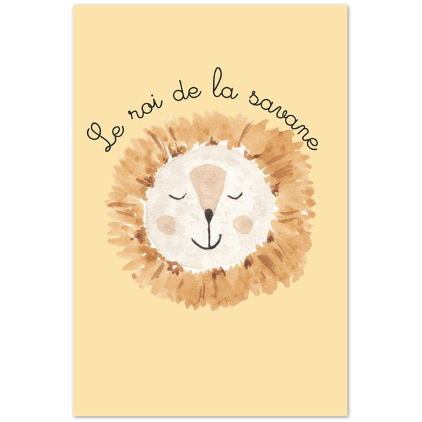 Affiches animaux | Lion 